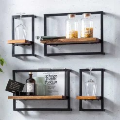 Hängeregale*Pharao24 Schmales Hängeregal India