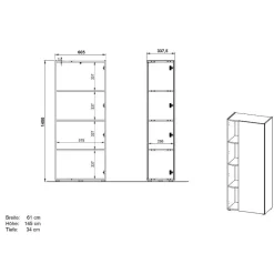 Büroschränke|Aktenschränke*Pharao24 Schrank Büro Sinnabra