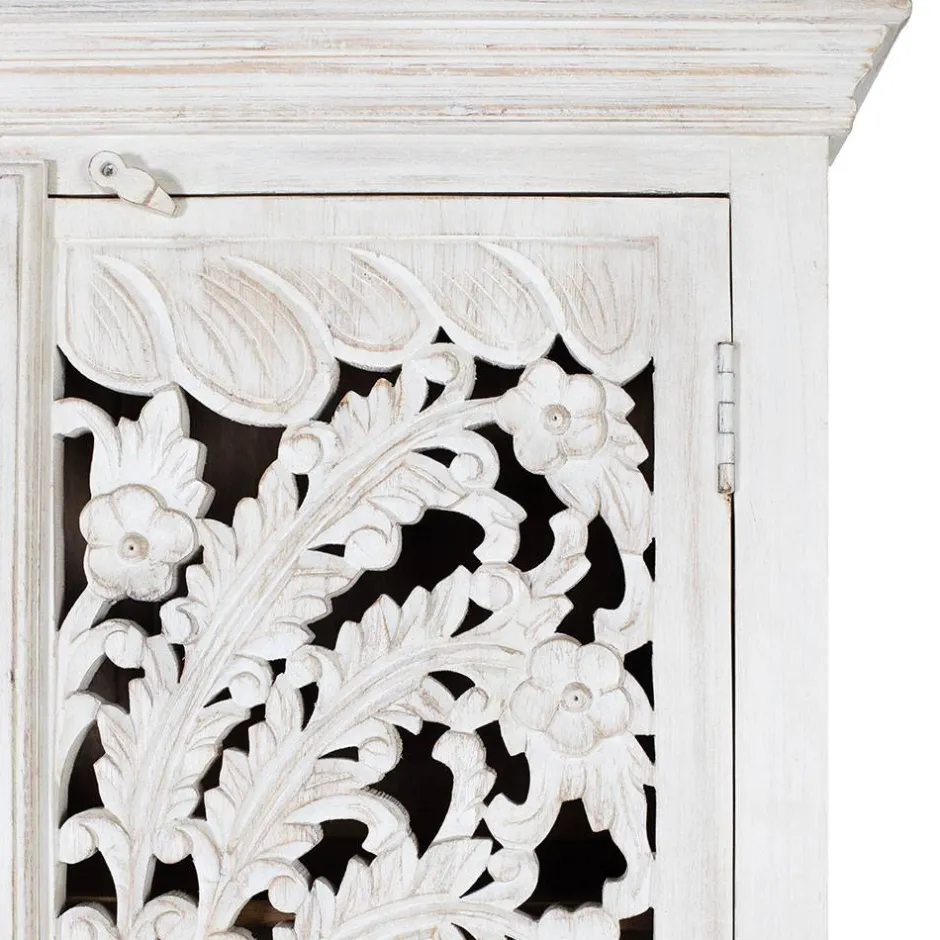 Massivholzmöbel|Wohnzimmerschrank*Pharao24 Schrank Holz Menorva