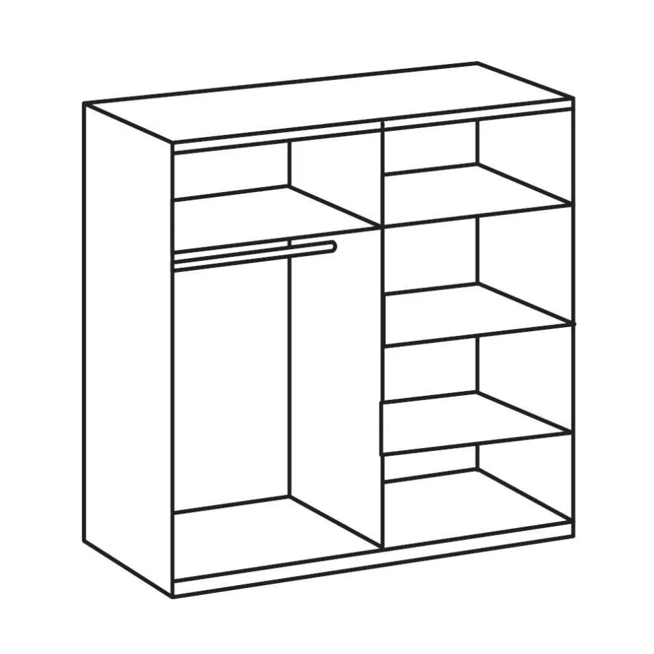 Kleiderschränke|Schlafzimmerschränke*Pharao24 Schrank Letla