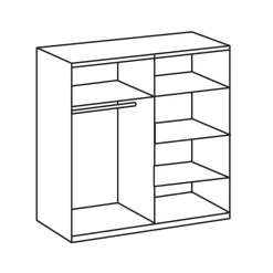 Kleiderschränke|Schlafzimmerschränke*Pharao24 Schrank Tyago