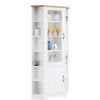 Vitrinenschrank|Stauraumvitrinen*Pharao24 Schrank Vitrine Luizana