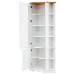 Vitrinenschrank|Stauraumvitrinen*Pharao24 Schrank Vitrine Luizana