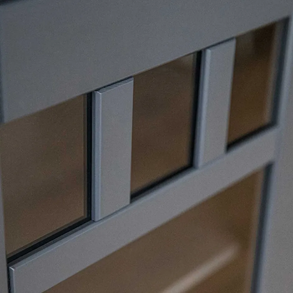 Massivholz Schränke|Vitrinenschrank*Pharao24 Schrank Vitrine Lyra