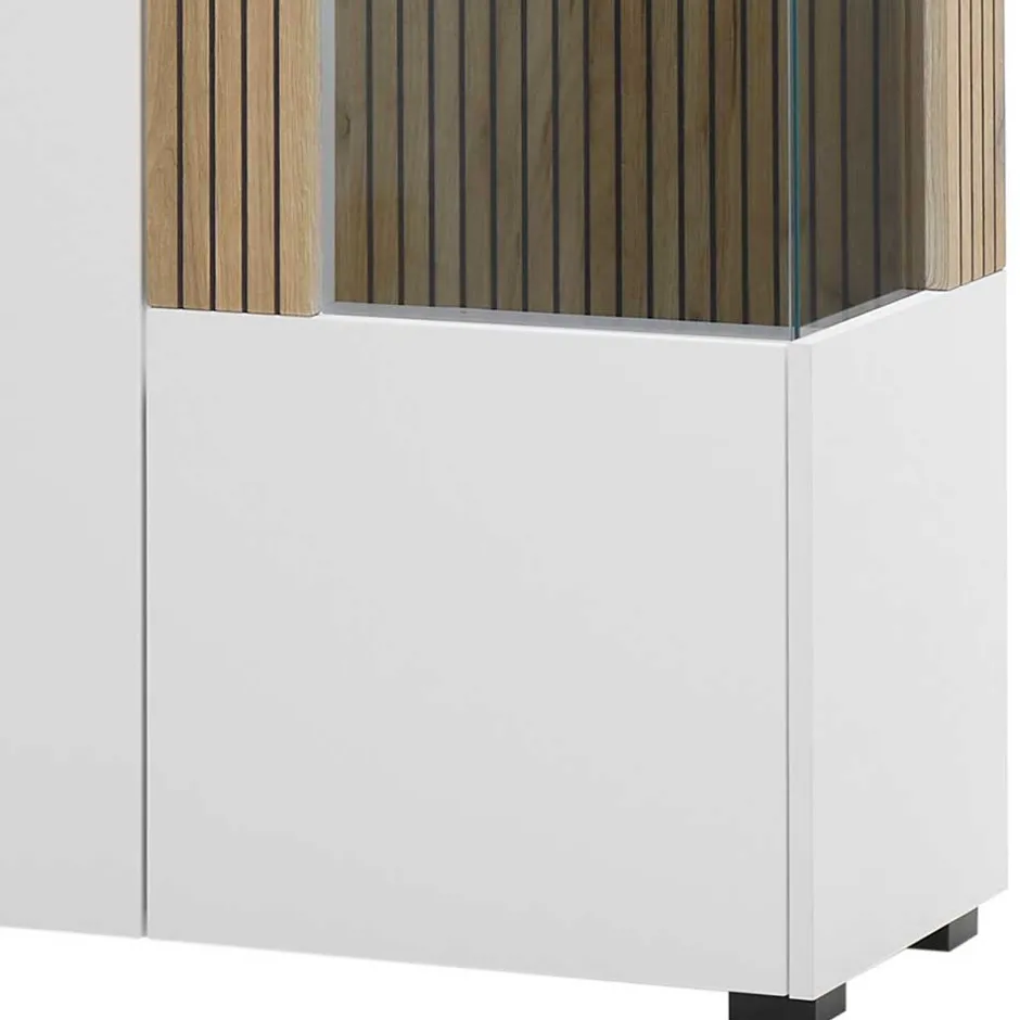 Vitrinenschrank|Stauraumvitrinen*Pharao24 Schrank Vitrine Saladd