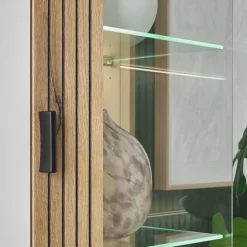 Vitrinenschrank|Stauraumvitrinen*Pharao24 Schrank Vitrine Saladd