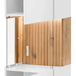 Vitrinenschrank|Wohnzimmervitrinen*Pharao24 Schrank Vitrine Sibiuta