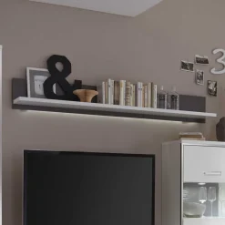 Wohnwand 300 Cm|Moderne Wohnwände*Pharao24 Schrankwand Lefaria