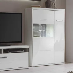 Wohnwand 300 Cm|Moderne Wohnwände*Pharao24 Schrankwand Lefaria