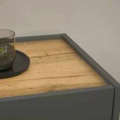 Wohnwand 300 Cm|Moderne Wohnwände*Pharao24 Schrankwand mit Schreibtisch Uzniana