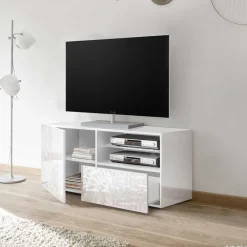 Moderne Wohnwände|Hochglanz Wohnwände*Pharao24 Schrankwand Peledrav