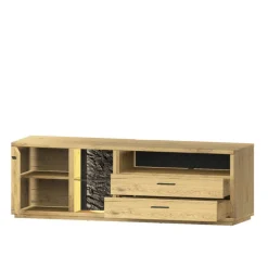 Moderne Wohnwände|Wohnwand 250 Cm*Pharao24 Schrankwand Wohnzimmer Ostoro