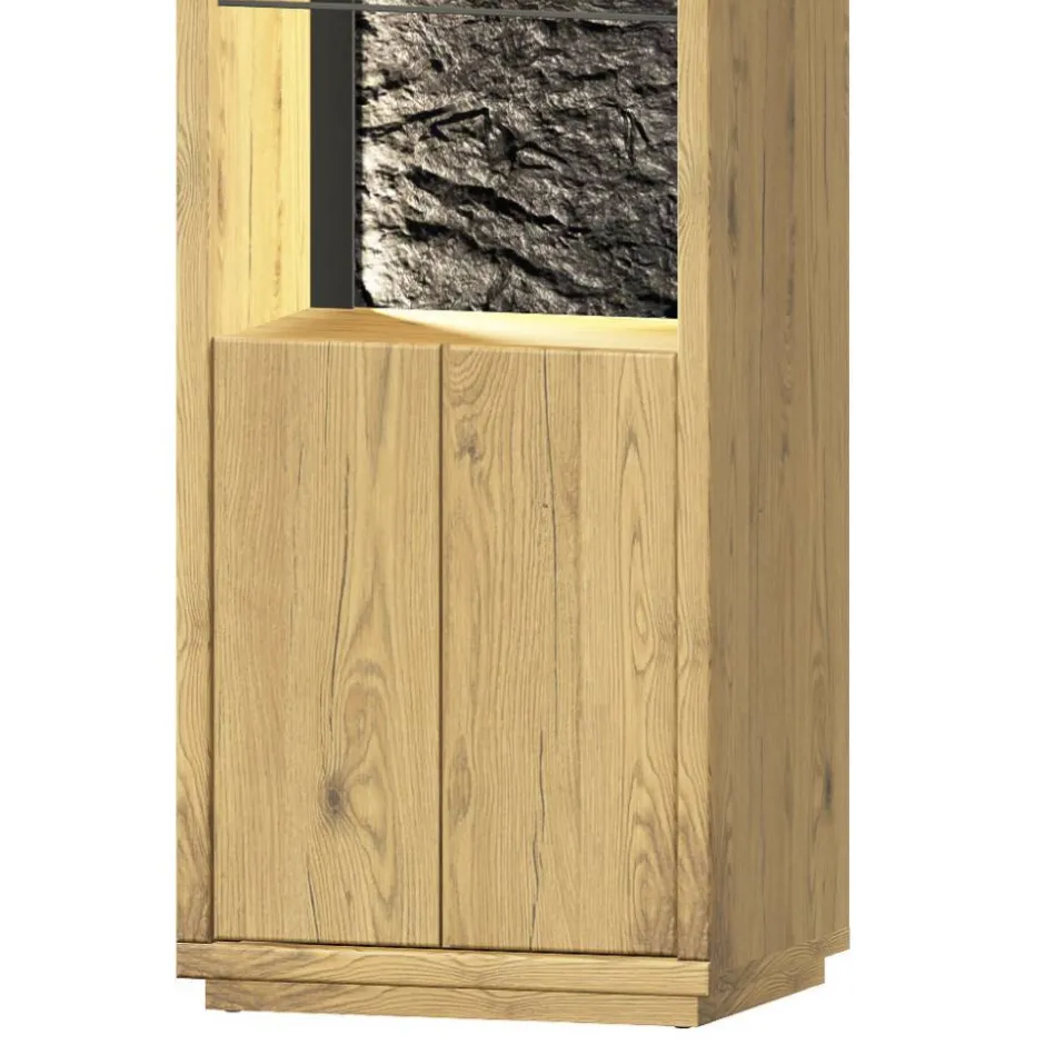 Moderne Wohnwände|Wohnwand 250 Cm*Pharao24 Schrankwand Wohnzimmer Ostoro