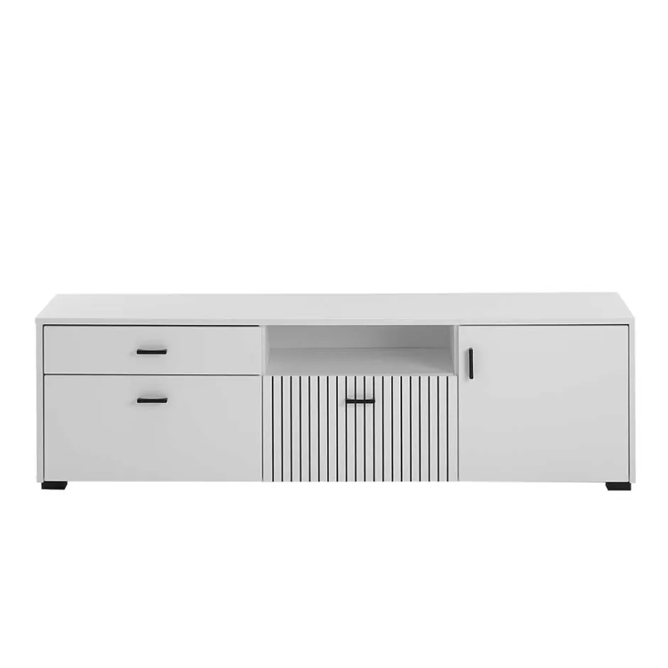 Wohnwand 300 Cm|Moderne Wohnwände*Pharao24 Schrankwand Wohnzimmer Paros