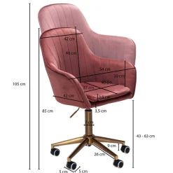 Bürostuhl*Pharao24 Schreibtisch Drehstuhl Opry