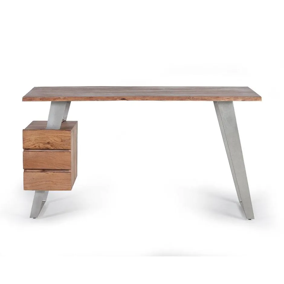 Pharao24 Schreibtisch Ectria> Massivholztische|Computertische