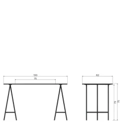 Schreibtische*Pharao24 Schreibtisch Hihgrise