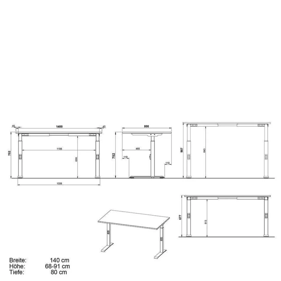 Pharao24 Schreibtisch Kalastania> Schreibtische