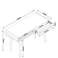 Computertische|Jugendschreibtische*Pharao24 Schreibtisch Lajuna
