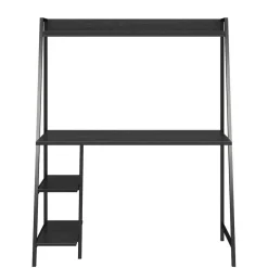 Schreibtische*Pharao24 Schreibtisch mit Ablagen Partida