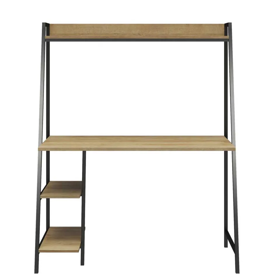 Pharao24 Schreibtisch mit Regal Vester> Schreibtische