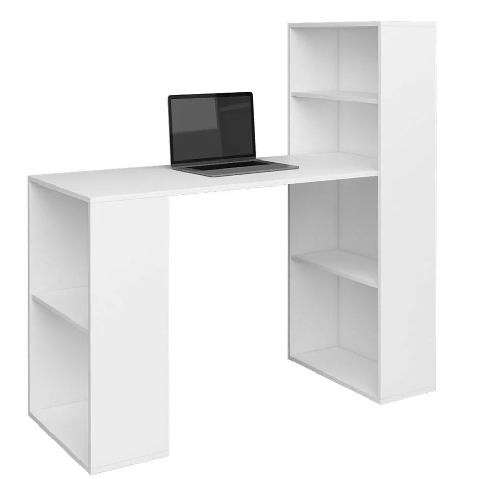 Schreibtische*Pharao24 Schreibtisch mit Regalen Arazony