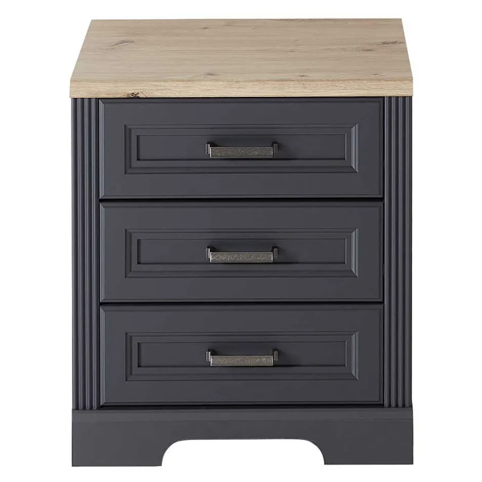 Pharao24 Schreibtisch mit Rollcontainer Luoton> Schreibtische