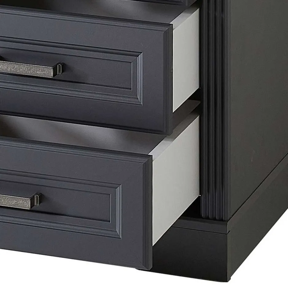 Pharao24 Schreibtisch mit Rollcontainer Luoton> Schreibtische