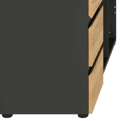 Pharao24 Schreibtisch mit Schrankelement Charin><noscript><img width=