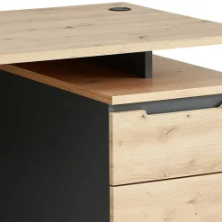 Büromöbel Sets*Pharao24 Schreibtisch mit Schränken Esdravos