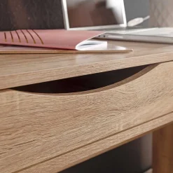 Schreibtische|Computertische*Pharao24 Schreibtisch mit Schubladen Nicuda