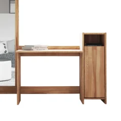 Schlafzimmer Sets*Pharao24 Schreibtisch mit Spiegel Bagavano