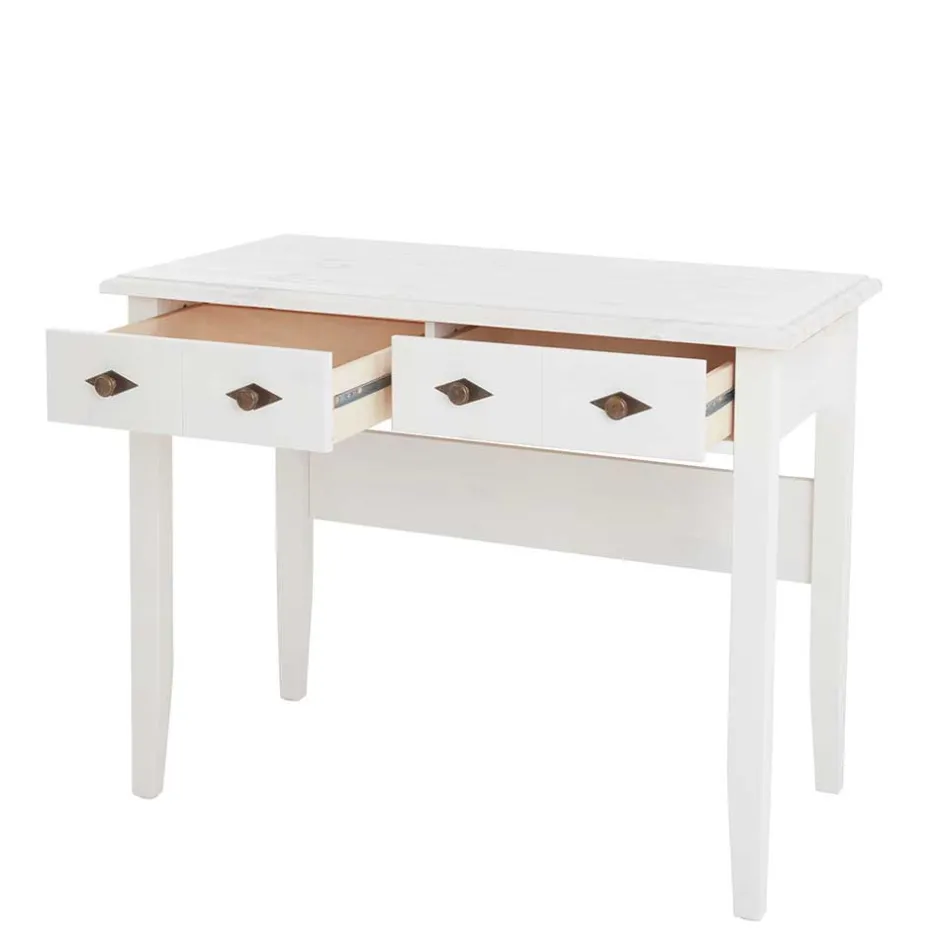 Pharao24 Schreibtisch oder Schminktisch Mures> Massivholztische|Computertische