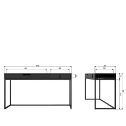 Pharao24 Schreibtisch Pepper><noscript><img width=