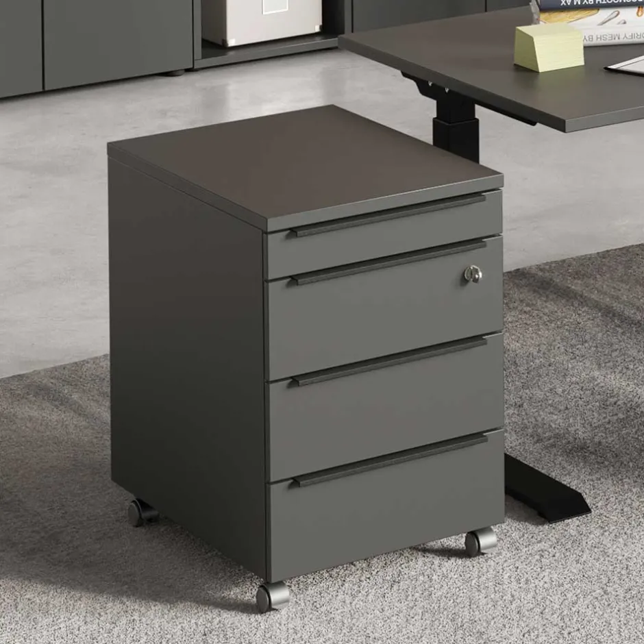 Büroschränke|Aktenschränke*Pharao24 Schreibtischcontainer Abby