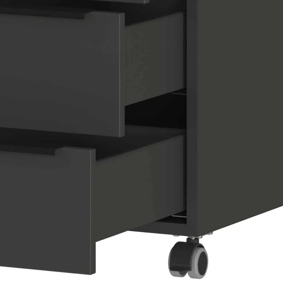 Büroschränke|Aktenschränke*Pharao24 Schreibtischcontainer Abby