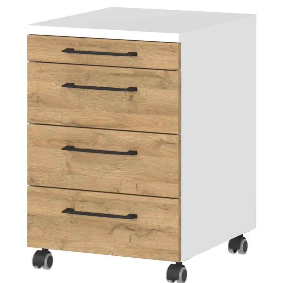 Büroschränke|Aktenschränke*Pharao24 Schreibtischcontainer Wasconda