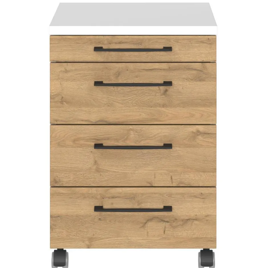 Büroschränke|Aktenschränke*Pharao24 Schreibtischcontainer Wasconda