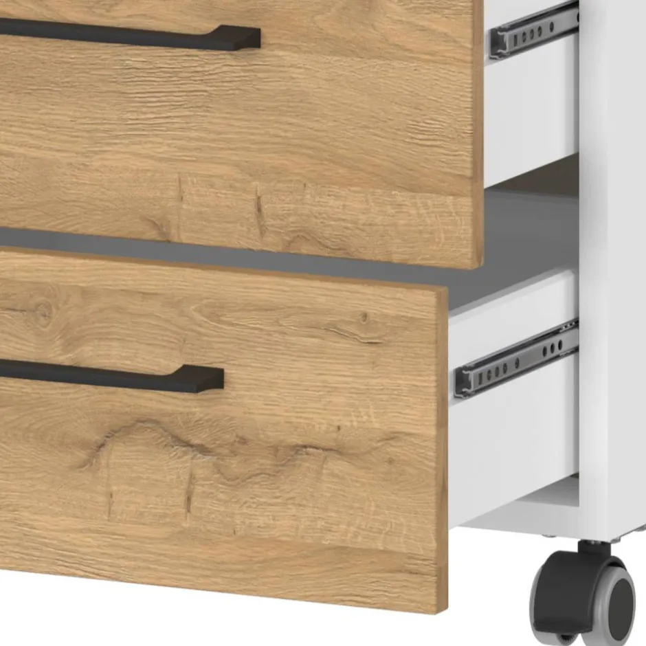 Büroschränke|Aktenschränke*Pharao24 Schreibtischcontainer Wasconda