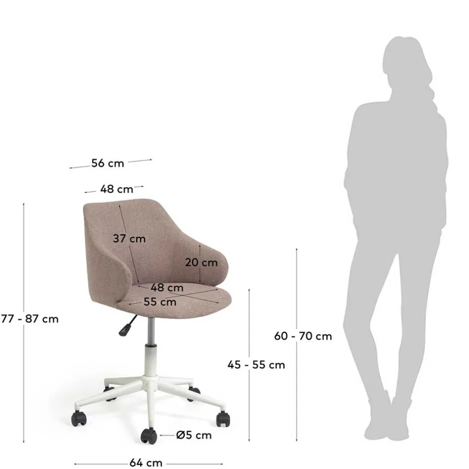 Pharao24 Schreibtischdrehstuhl Ambo> Bürostuhl