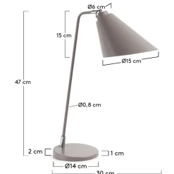 Lampen Und Leuchten*Pharao24 Schreibtischlampe Rionja