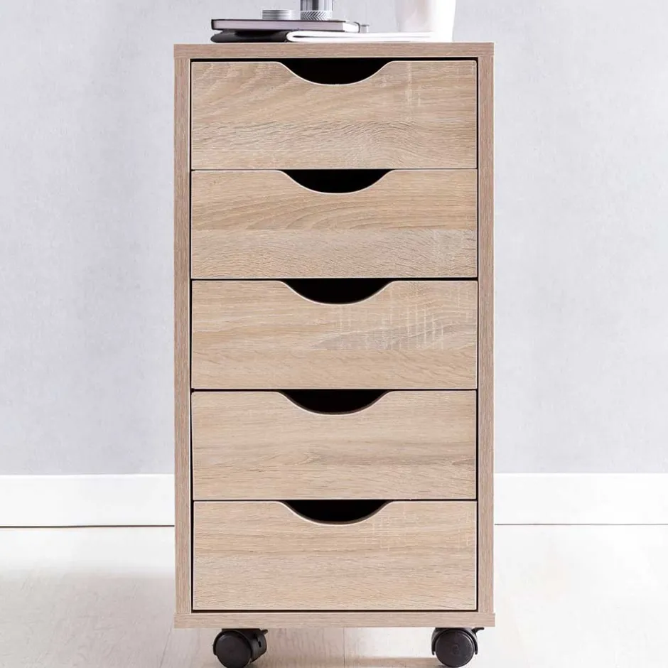 Pharao24 Schreibtischrollcontainer Vilas> Büroschränke|Aktenschränke