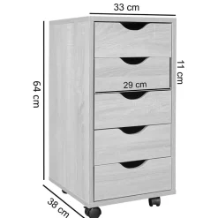 Pharao24 Schreibtischrollcontainer Vilas><noscript><img width=