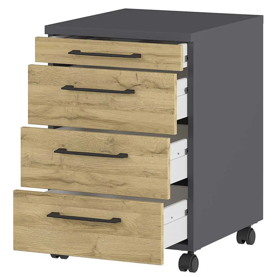 Pharao24 Schreibtischrollcontainer Tordian> Büroschränke|Aktenschränke