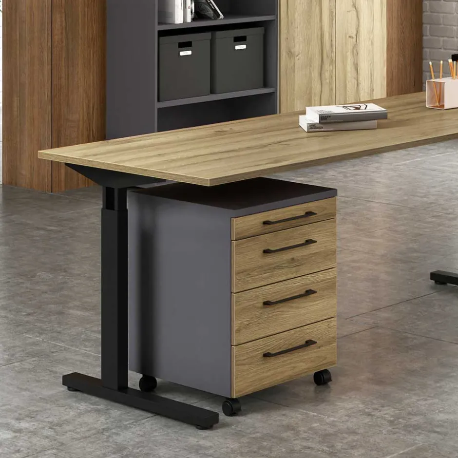 Pharao24 Schreibtischrollcontainer Tordian> Büroschränke|Aktenschränke