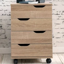 Büroschränke|Aktenschränke*Pharao24 Schreibtischrollcontainer Brunca