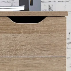 Büroschränke|Aktenschränke*Pharao24 Schreibtischrollcontainer Brunca