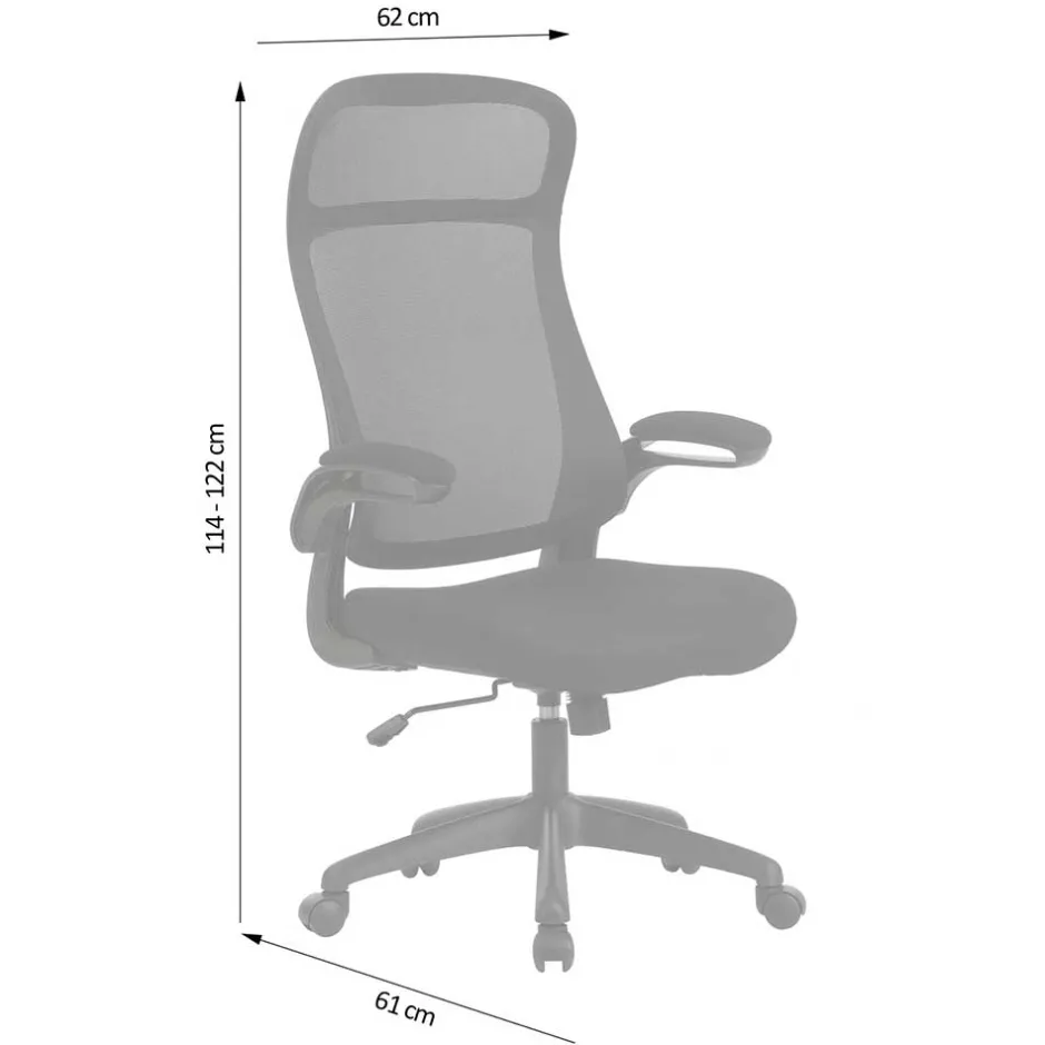 Bürostuhl*Pharao24 Schreibtischstuhl Calpano
