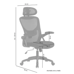 Pharao24 Schreibtischstuhl Satos><noscript><img width=
