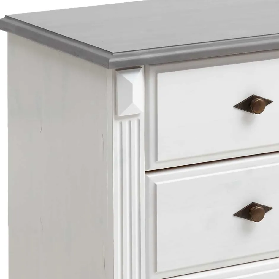 Pharao24 Schubkastenkommode Benfitas> Küchenkommode|Wohnzimmerkommoden